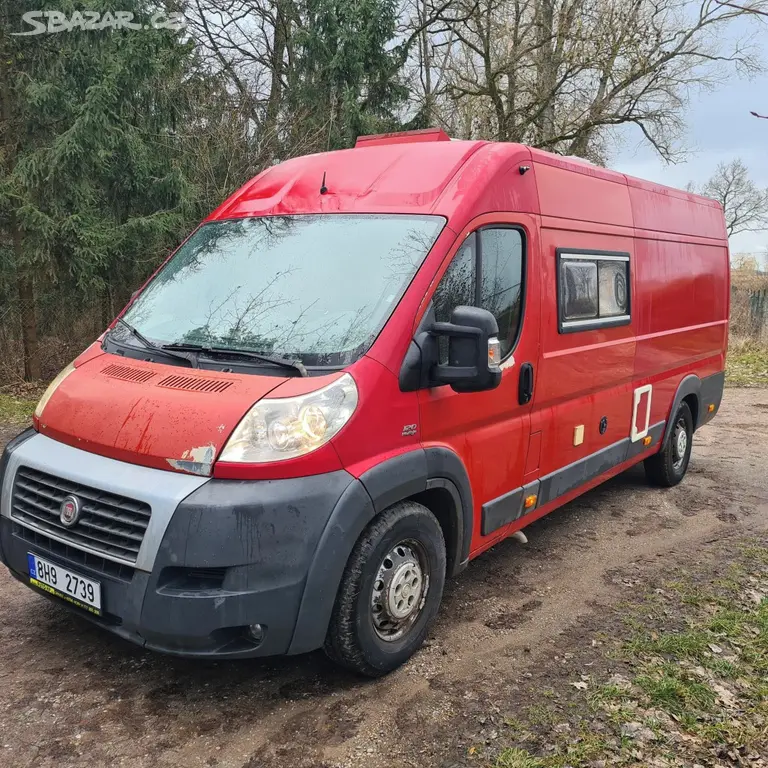 Fiat Ducato, 2.3JTD 88kW OBYTNÁ DODÁVKA
